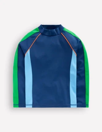 Sun Safe Col Block Rash Vest Amazon