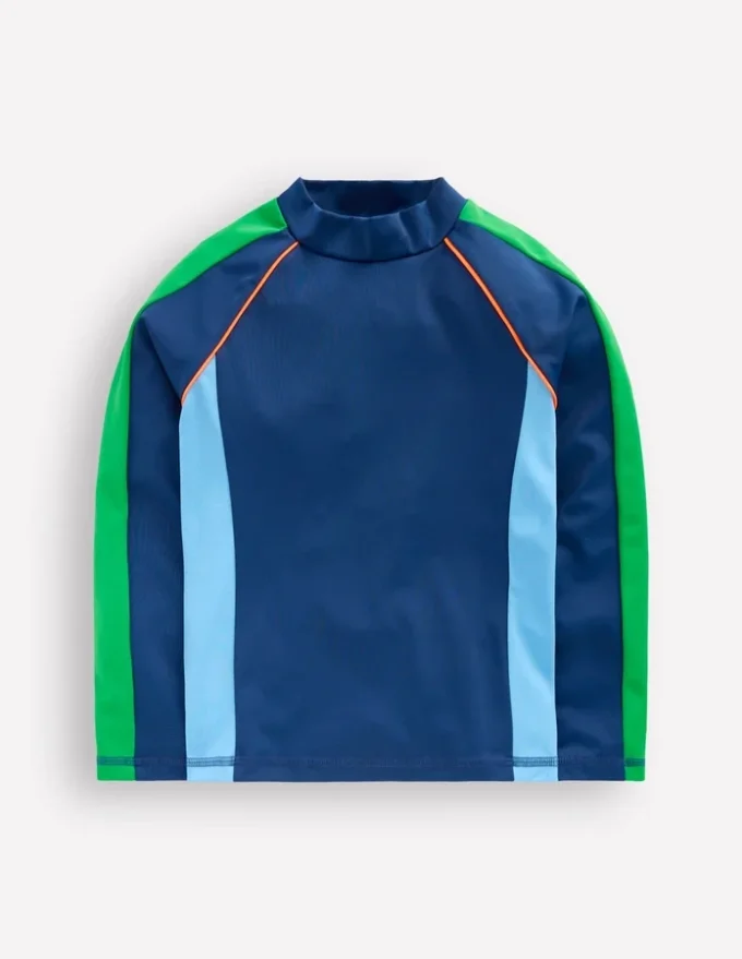 Sun Safe Col Block Rash Vest Amazon