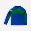 Sun Safe Fun Rash Vest Blue Croc