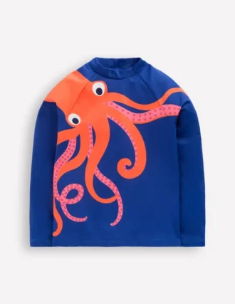 Sun Safe Fun Rash Vest Octopus