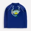 Sun Safe Fun Rash Vest Sapphire Blue Snorkelling Sun Safe Fun Rash Vest Sapphire Blue Snorkelling
