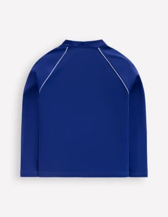 Sun Safe Fun Rash Vest Sapphire Blue Snorkelling