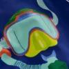 Sun Safe Fun Rash Vest Sapphire Blue Snorkelling Sun Safe Fun Rash Vest Sapphire Blue Snorkelling