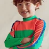 Sun Safe Fun Rash Vest Shady Green Chameleon Sun Safe Fun Rash Vest Shady Green Chameleon