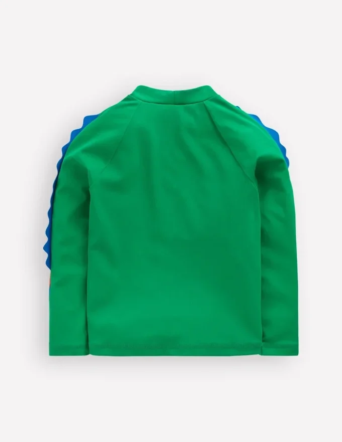 Sun Safe Fun Rash Vest Shady Green Chameleon Sun Safe Fun Rash Vest Shady Green Chameleon