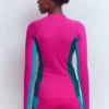 Sun Safe Raglan Guard Top Pink Colourblock Sun Safe Raglan Guard Top Pink Colourblock