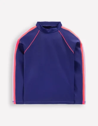 Sun Safe Rash Vest College Navy