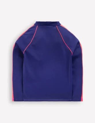 Sun Safe Rash Vest College Navy