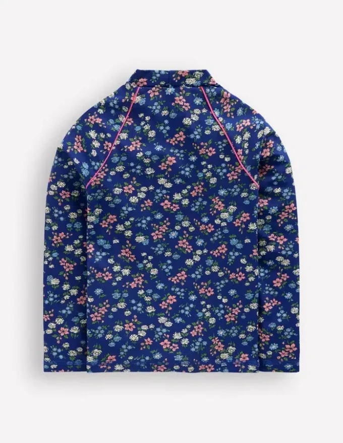 Sunsafe Patterned Rash Vest Sapphire Blue Meadow Floral Sunsafe Patterned Rash Vest Sapphire Blue Meadow Floral