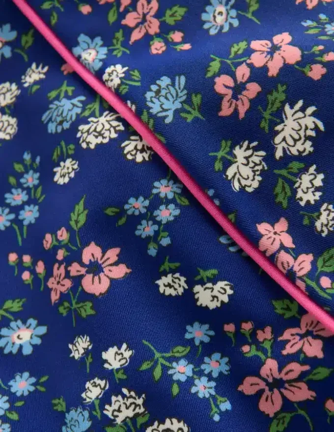 Sunsafe Patterned Rash Vest Sapphire Blue Meadow Floral Sunsafe Patterned Rash Vest Sapphire Blue Meadow Floral