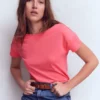 Supersoft Boat Neck T-Shirt Azalea Pink