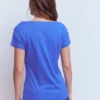 Supersoft Boat Neck T-Shirt Beaucoup Blue Supersoft Boat Neck T-Shirt Beaucoup Blue