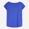 Supersoft Boat Neck T-Shirt Beaucoup Blue Supersoft Boat Neck T-Shirt Beaucoup Blue