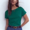 Supersoft Boat Neck T-Shirt Deep Teal