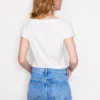 Supersoft Boat Neck T-Shirt White Supersoft Boat Neck T-Shirt White