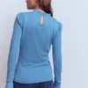 Supersoft Frill Detail Top Captains Blue Supersoft Frill Detail Top Captains Blue