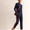 Supersoft Frill Detail Top Navy Supersoft Frill Detail Top Navy