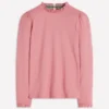 Supersoft Frill Detail Top Vintage Rose Supersoft Frill Detail Top Vintage Rose