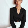 Supersoft Notch Top Black Supersoft Notch Top Black