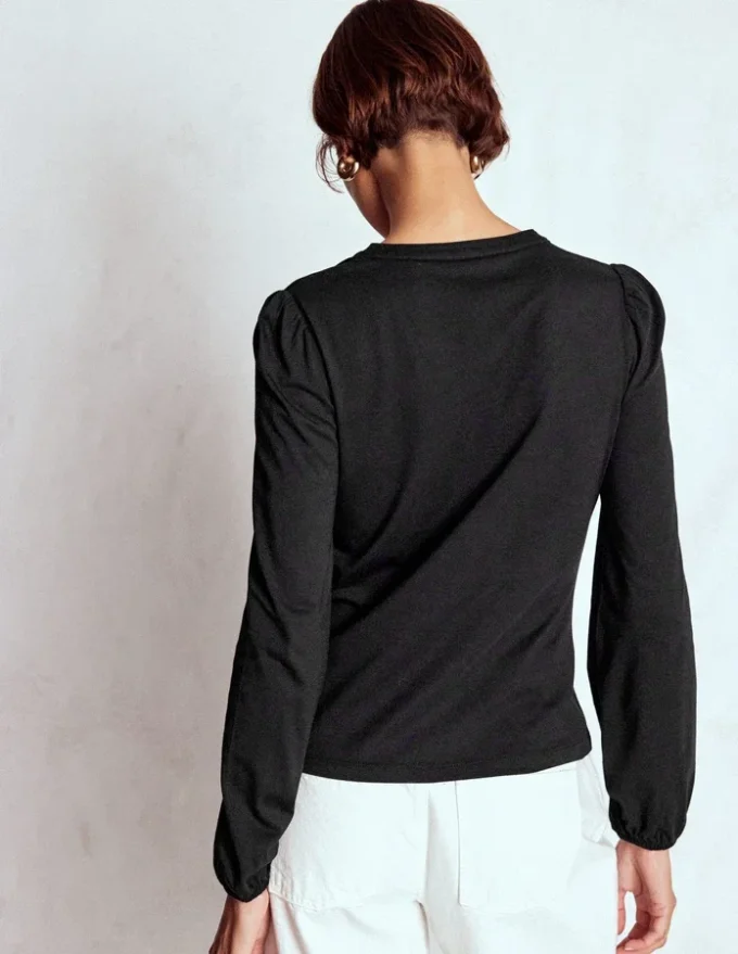 Supersoft Notch Top Black Supersoft Notch Top Black