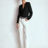 Supersoft Notch Top Black Supersoft Notch Top Black