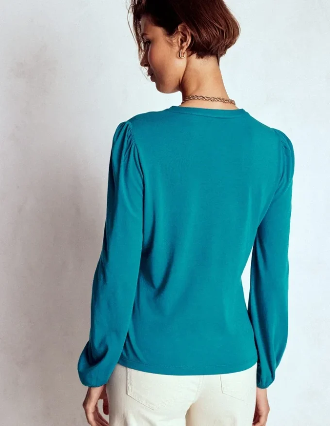 Supersoft Notch Top Deep Sea Green Supersoft Notch Top Deep Sea Green