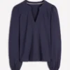 Supersoft Notch Top Navy Supersoft Notch Top Navy
