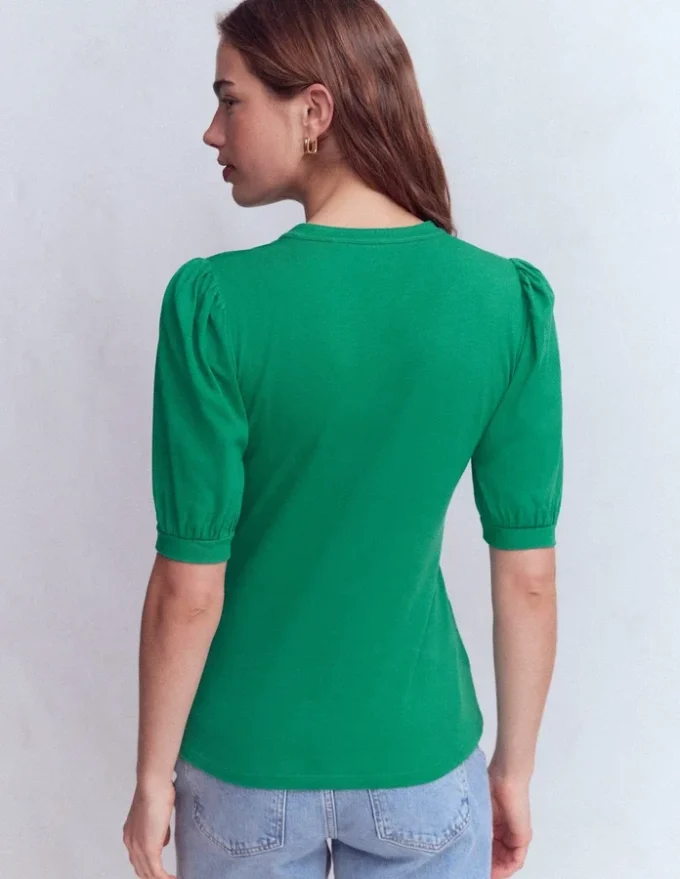 Supersoft Short Sleeve Henley Jewel Green Supersoft Short Sleeve Henley Jewel Green