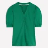 Supersoft Short Sleeve Henley Jewel Green Supersoft Short Sleeve Henley Jewel Green