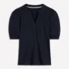 Supersoft Short Sleeve Henley Navy Supersoft Short Sleeve Henley Navy