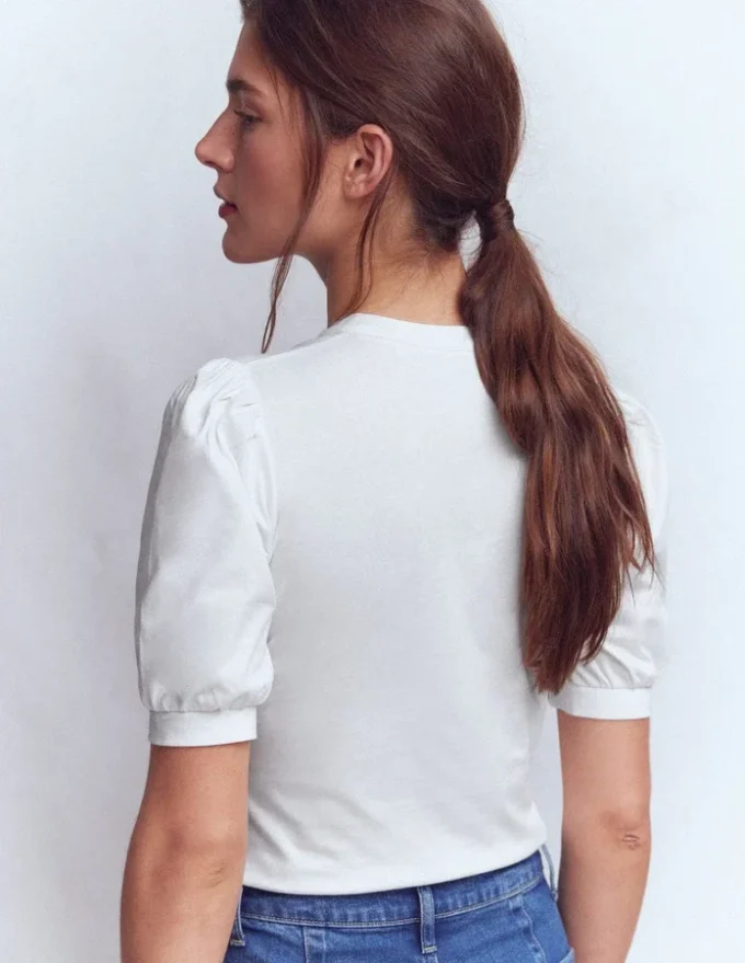 Supersoft Short Sleeve Henley White Supersoft Short Sleeve Henley White