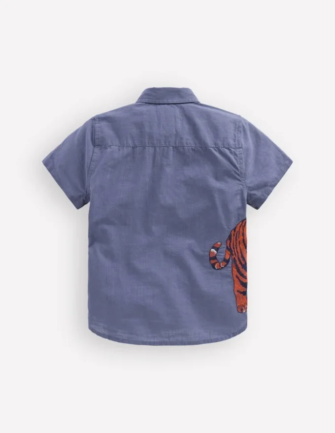 Superstitch Shirt Vintage Indigo Tiger