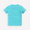 Superstitch T-Shirt Aqua Sea Blue Elephant Superstitch T-Shirt Aqua Sea Blue Elephant