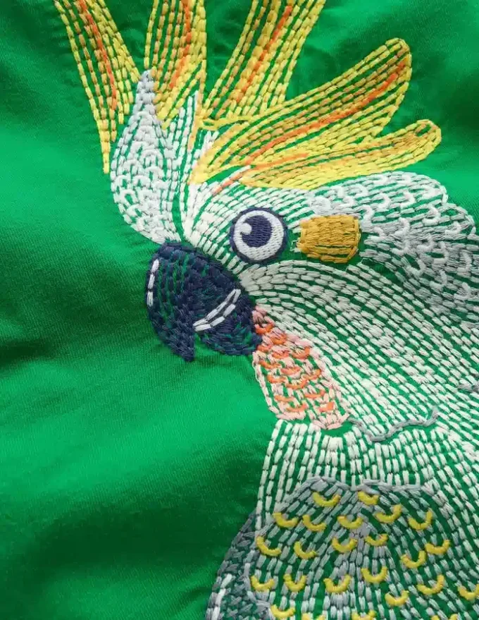 Superstitch T-Shirt Green Tambourine Cockatoo Superstitch T-Shirt Green Tambourine Cockatoo