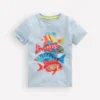 Superstitch T-Shirt Misty Blue Fish Superstitch T-Shirt Misty Blue Fish
