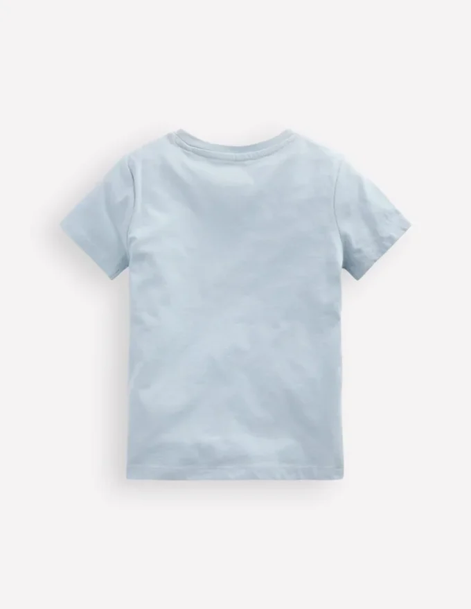 Superstitch T-Shirt Misty Blue Fish Superstitch T-Shirt Misty Blue Fish