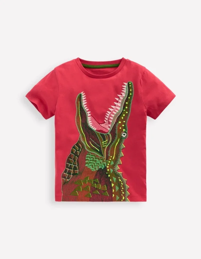 Superstitch T-Shirt Red Crocodile Superstitch T-Shirt Red Crocodile