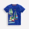 Superstitch T-Shirt Sapphire Blue Boats Superstitch T-Shirt Sapphire Blue Boats
