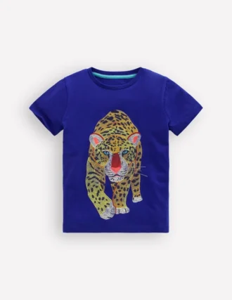 Superstitch T-Shirt Surf the Web Leopard