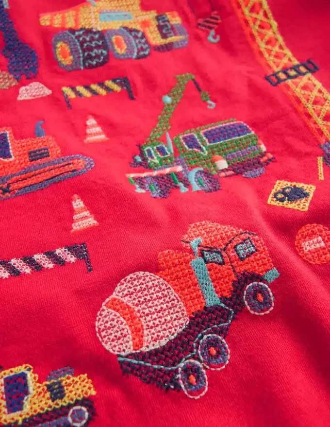 Superstitch T-Shirt Terracotta Tractors Superstitch T-Shirt Terracotta Tractors