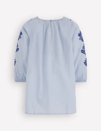 Swim Kaftan Misty Blue