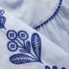 Swim Kaftan Misty Blue Swim Kaftan Misty Blue