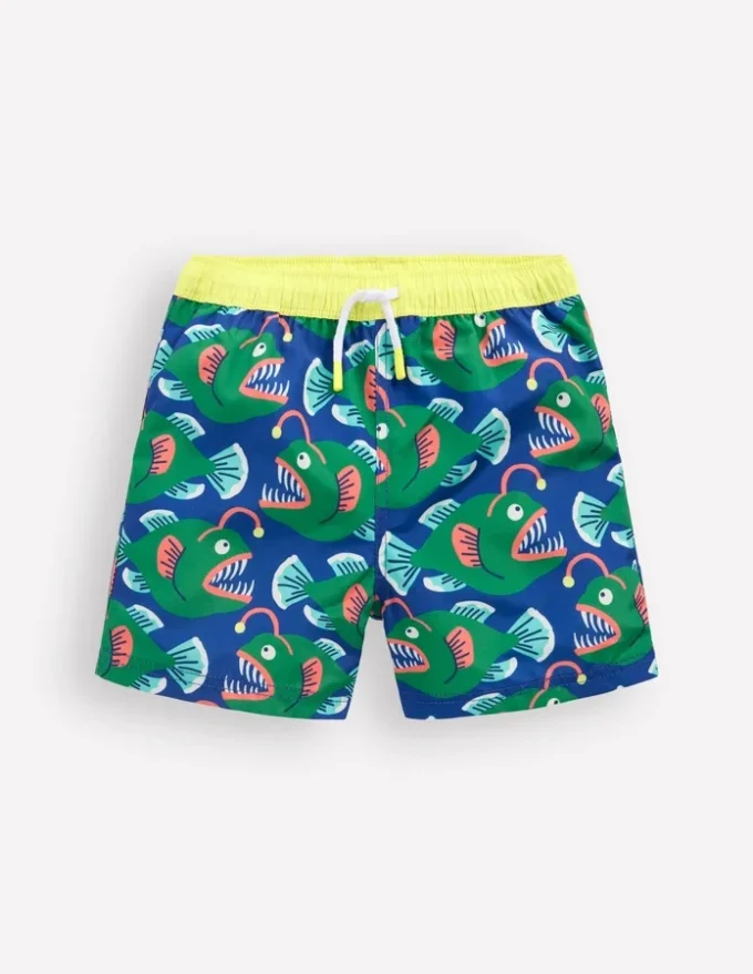 Swim Shorts Angelfish Print Swim Shorts Angelfish Print