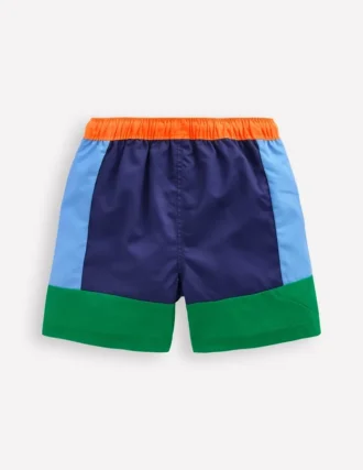 Swim Shorts Blue and green colourblock
