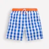 Swim Shorts Blue Gingham