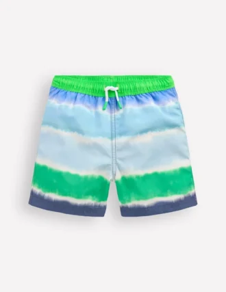 Swim Shorts Blue Tie Dye
