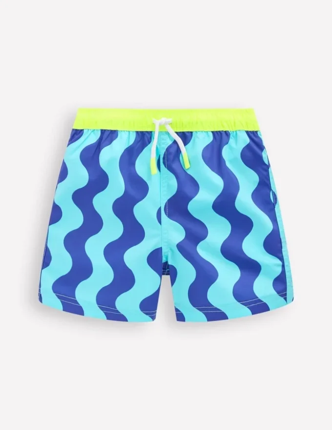 Swim Shorts Blue Waves