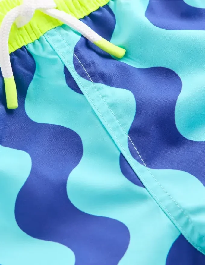 Swim Shorts Blue Waves