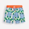 Swim Shorts Calico White Turtles Geo Swim Shorts Calico White Turtles Geo
