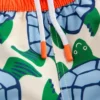 Swim Shorts Calico White Turtles Geo Swim Shorts Calico White Turtles Geo